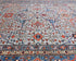 9x12 Gray Blue Aryana Afghan Hand Knotted Veg Dye Wool Area Rug